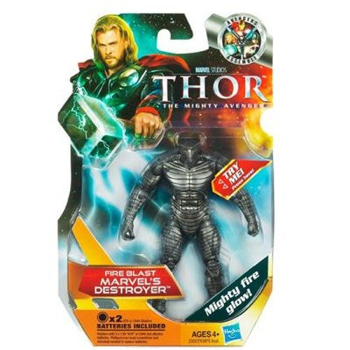 Hasbro Thor: The Mighty Avenger Action Figure #11 Fireblast Marvel's Destroyer 3.75 Inch Hasbro Thor: The Mighty Avenger Action Figure #11 Fireblast Marvel's Destroyer 3.75 Inch