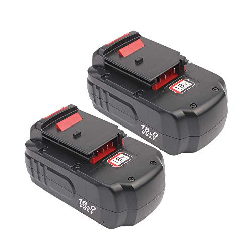 2 Pack 3.6Ah PC18B Replacement Battery for Porter Cable 18V Ni-Mh PC18B PC18BL PCC489N PCMVC PCXMVC Tools