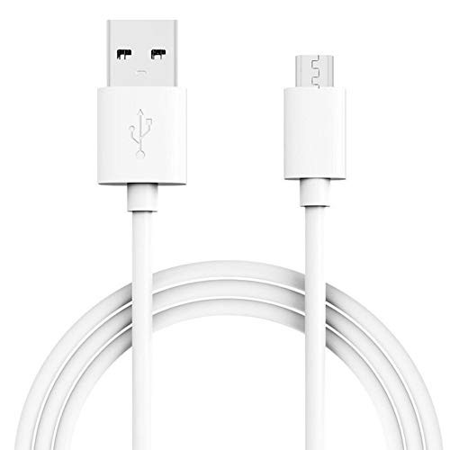 Android Charger Cable Fast Charge,USB to Micro USB Cable White,Micro USB 2.0 Cable USB Micro Cable for