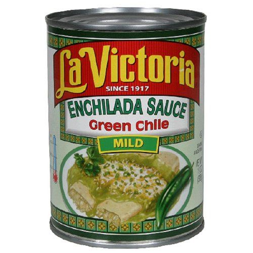 La Victoria Green Chile Enchilada Sauce, Mild, 19-Ounce Can (Pack of 6)