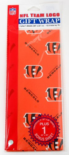 NFL Cincinnati Bengals Wrapping Paper