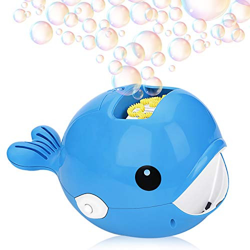 NextX Bubble Machine, Automatic Bubble Blower for Kids, Bubble Maker Bathtime Toys Party Supplies