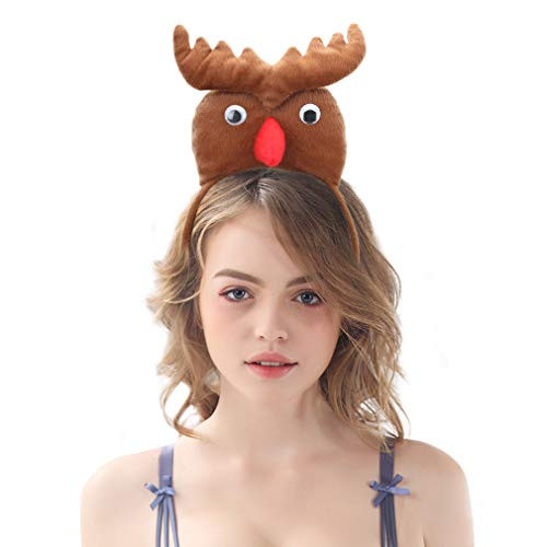 Plush Owl Animal Headband-Halloween Christmas Festival Theme Party Animal Cosplay Costume Headbands