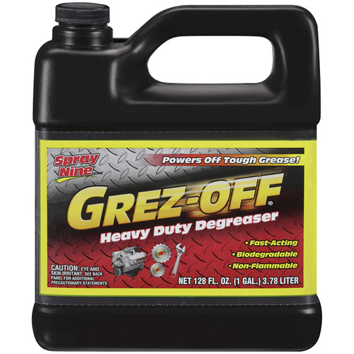 Spray Nine 22701 Grez-Off Heavy Duty Degreaser, 1 Gallon