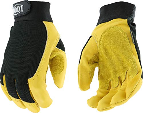 West Chester IRONCAT 86350 Premium Grain Cowhide Leather Work Gloves: X-Large, 1 Pair
