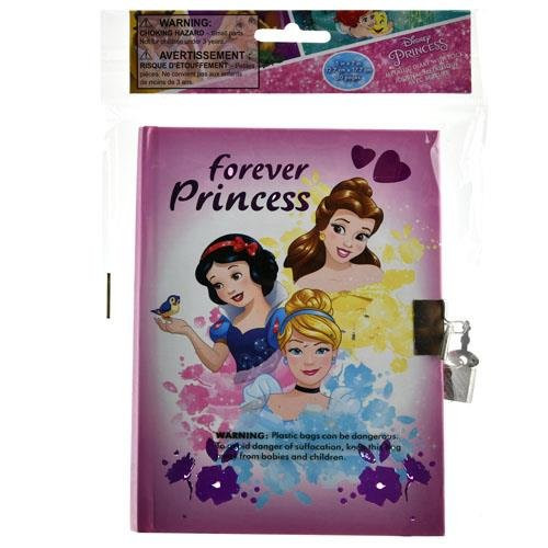 Disney Princess Diary w/Lock in Poly Bag & Header Toy