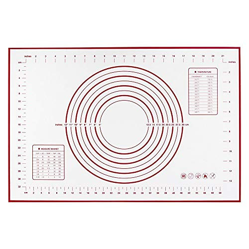 Naranqa Silicone Baking Measuring Pastry Mats