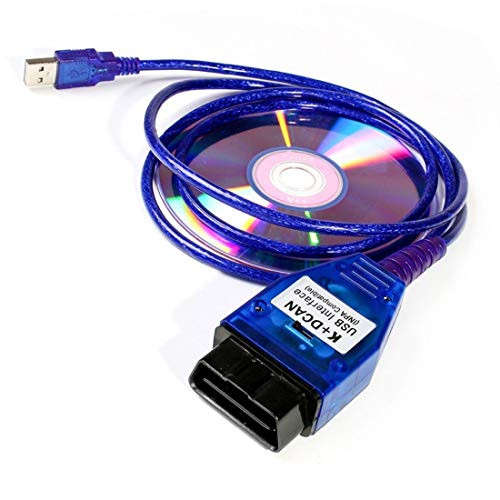 AuraTech INPA d can Cable Coding Cable K+ CAN Ediabas Cable with Switch DCAN Interface Coding Support E serials Interface for BMW R56 E87 E93 E70