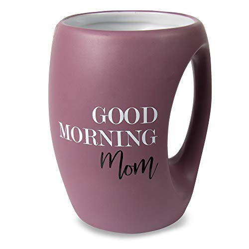 Pavilion Gift Company 10516 Good Morning Mom 16 oz Mug, Purple