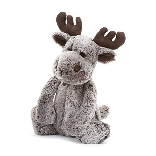 Jellycat Bashful Marty Moose Stuffed Animal, Large, 15 inches