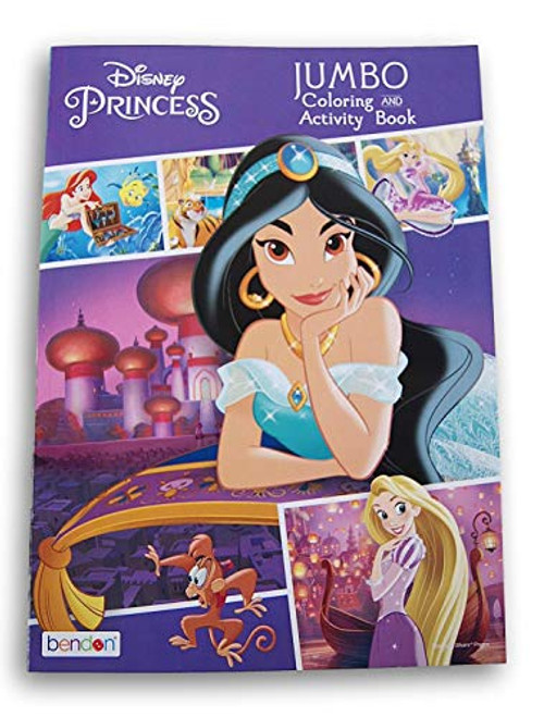 Princess Coloring and Activity Book - 64 Pages