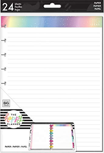 The Happy Planner - Classic Note Paper Fill - Rainbow Foil