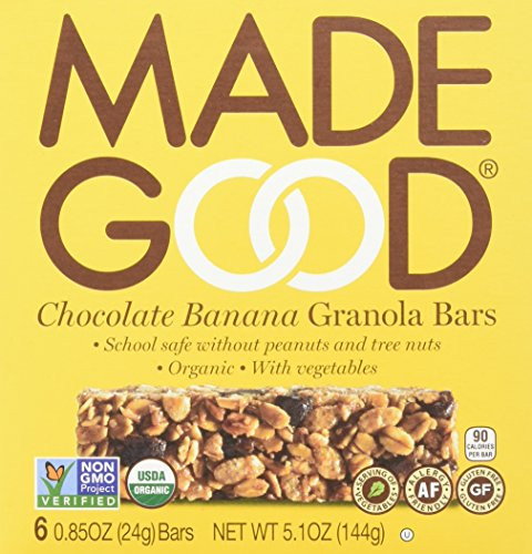 Made Good Granola Bar Chocolate Banana,0.85 Oz , 6 Count (Pack of 6)