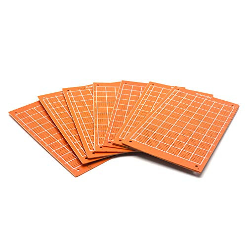 Tulead 10PCS PCB Board Perfboard Prototype Board Circuit Breadboard 6"x3.5"(LW)