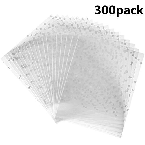 300 Pieces Self Adhesive Cookie Bags Candy Bags, Christmas Cookie Treat Bags, Frosted Cellophane Plastic Cookie Bakery Candy Treat Gift Bags for Party Gift Supplies?3.9in 3.9in? 300 Pieces Self Adhesive Cookie Bags Candy Bags, Christmas Cookie Treat Bags, Frosted Cellophane Plastic Cookie Bakery Candy Treat Gift Bags for Party Gift Supplies?3.9in 3.9in?
