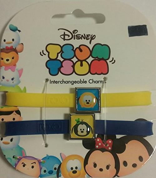 Disney "Tsum Tsum" Interchangeable Charm Bracelet 2pk Goofy & Pluto Disney "Tsum Tsum" Interchangeable Charm Bracelet 2pk Goofy & Pluto