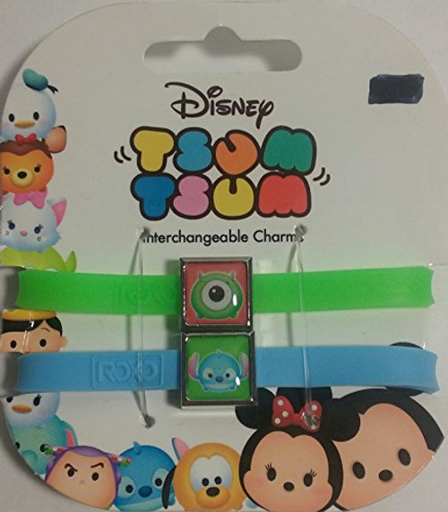 Disney "Tsum Tsum" Interchangeable Charm Bracelet 2pk Stitch & Mike Disney "Tsum Tsum" Interchangeable Charm Bracelet 2pk Stitch & Mike