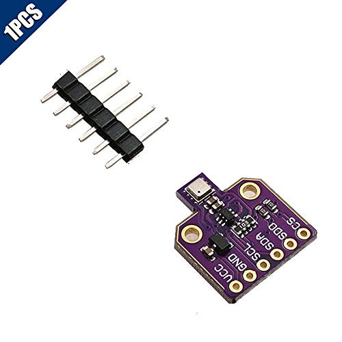 KOOBOOK 1Pcs BME680 Temperature, Humidity, Pressure and Gas Sensor Breakout Board Module 3.3V/5V for Arduino Raspberry Pi