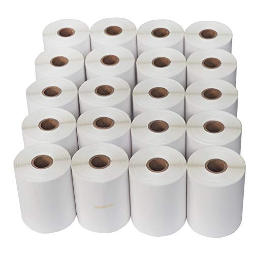 20 Rolls of 4'' x 6'' Direct Thermal Labels (220 Labels per Roll) Multi-Purpose Labels for Label Printers