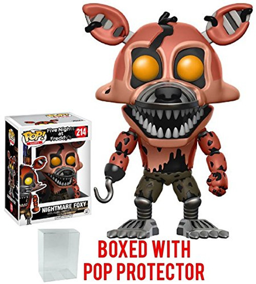 Funko Pop! Games: Five Nights at Freddy's - Nightmare Foxy Vinyl Figure (Bundled with Pop BOX PROTECTOR CASE) Funko Pop! Games: Five Nights at Freddy's - Nightmare Foxy Vinyl Figure (Bundled with Pop BOX PROTECTOR CASE)