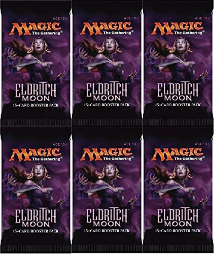6 (Six) Packs - Magic: the Gathering - MTG: Eldritch Moon Booster Packs