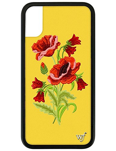 Wildflower Limited Edition iPhone Case for iPhone X and XS (Yellow Floral)