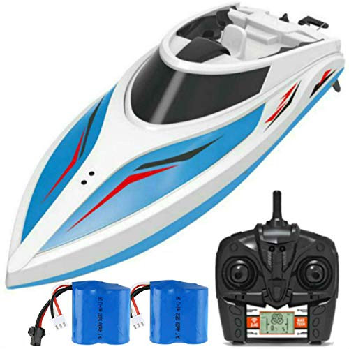 Remote Control Boats for Pools and Lakes H102 Rc Boat for Kids or Adults, Outdoor Adventure Pool Toys, High Speed Remote Control Boat Toy for Boys Girls Remote Control Boats for Pools and Lakes H102 Rc Boat for Kids or Adults, Outdoor Adventure Pool Toys, High Speed Remote Control Boat Toy for Boys Girls
