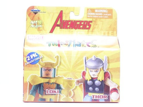 Marvel MiniMates Series 16 Avengers 2-Pack Thor & Loki