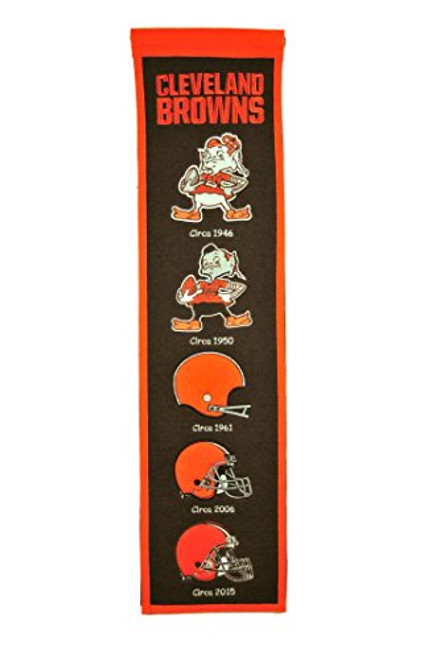 NFL Cleveland Browns Heritage Banner NFL Cleveland Browns Heritage Banner