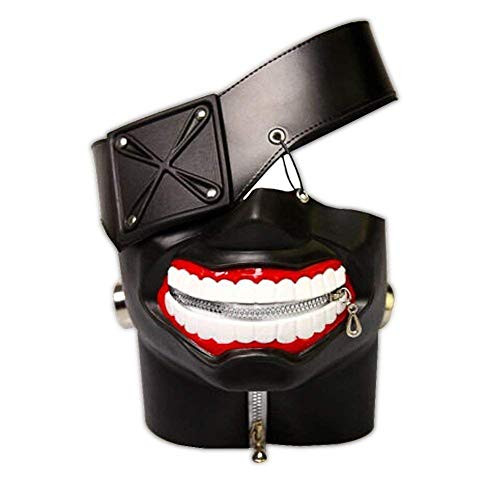 Big Fun Tokyo Ghoul Kaneki Ken 3D PU Leather Mask Cosplay Mask
