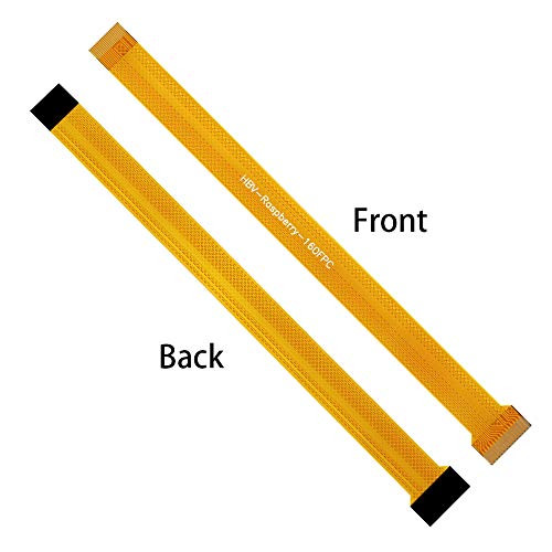 Aokin Raspberry Pi Camera Cable FPC Cable Ribbon Flex Line 15 Pin 22 Pin for Raspberry Pi Zero or Zero W, 16cm/6.30in