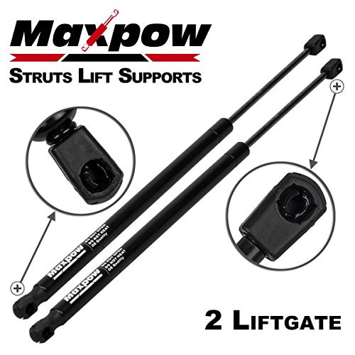 Maxpow Qty (2) Liftgate Gas Charged Lift Support Struts Compatible With Mitsubishi Outlander 2003 2004 2005 2006 6115 SG314034