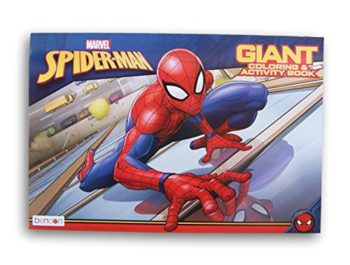 Bendon Marvel Spider-Man Giant Coloring and Activity Book - 10.75" x 16"
