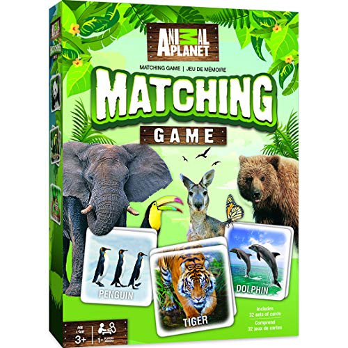 MasterPieces Animal Planet - Matching Game