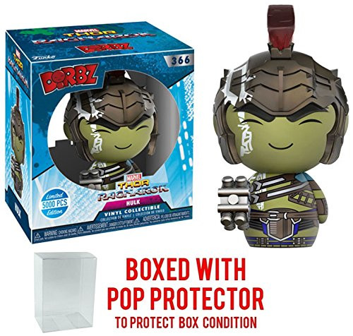 Funko Dorbz Marvel: Thor Ragnarok - Gladiator Hulk Limited Edition Vinyl Figure (Includes Compatible Pop Box Protector Case)