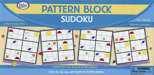 Didax Educational Resources Pattern Block Sudoku Game