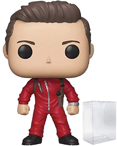 Funko Money Heist: La Casa De Papel - Berlin Pop! Vinyl Figure (Includes Compatible Pop Box Protector Case)