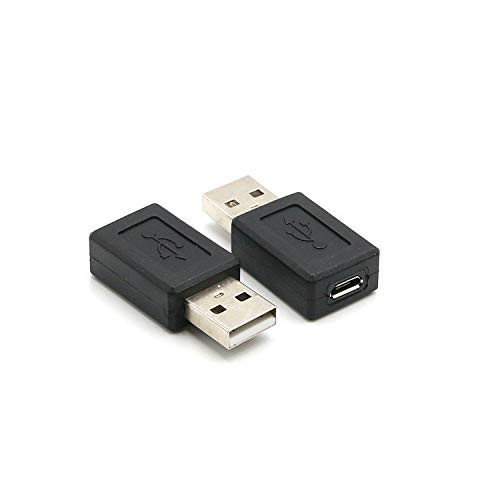 10 Pack Micro USB to USB Adapter,USB Micro Female to USB 2.0 Male Adapter, USB 2.0 a Male to Micro USB Female Converter Adapter Female USB 2.0 to USB-A Male Adapter,Compatible Micro USB Charge