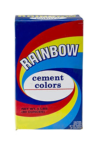 Mutual Industries 9015-5-0 Rainbow Cement Color, 5 lb, Cement Red
