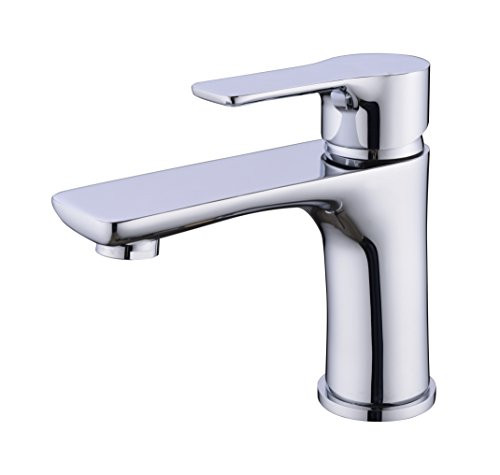 Bathroom Wash Basin mixer Single Handle/Chrome Finish Bathroom Lavatory Vanity Vessel Sink Faucet With Long Spout One Hole Deck Mount