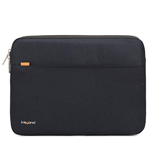 KAYOND 360° Protective 14-14.1 Inch Laptop Sleeve Case, Water Resistant Notebook Bag -Black