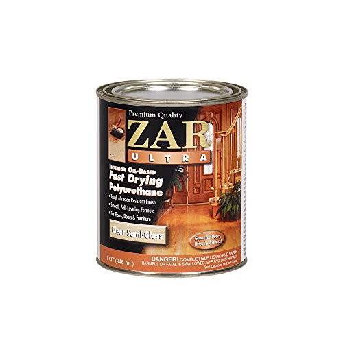 Zar 33012 Semi Gloss Interior Ultra Polyurethane - One Quart