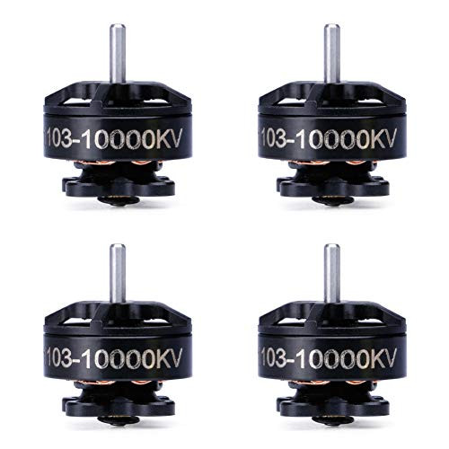 iFlight 4pcs BeeMotor 1103 10000KV 2-3S Micro Brushless Motor for FPV Racing Drone Frame Micro Quadcopter Like CineBee 75HD