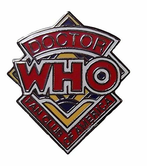 DOCTOR WHO Original Series Enamel 1" Wide Logo PIN