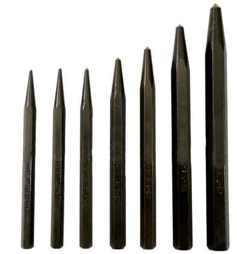 Mayhew 60007 Center Punch Kit, 7-Piece