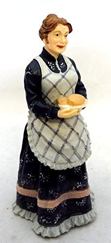 Melody Jane Dolls Houses House Miniature People 1:12 Resin Figure Victorian Lady in Apron Cook Maid