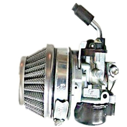Qiankun 49cc 66cc 70cc 80cc 2 Stroke Engine Motorized Bicycle Bike Carb Racin Carburetor (silver)