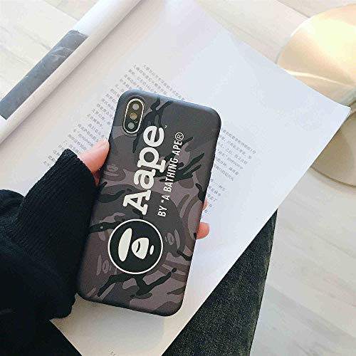 iPhone Xs MAX Case, Street Fashion Trend Classic Camouflage Pattern Thin Lightweight Case Cover iPhone Xs MAX - Camouflage Green