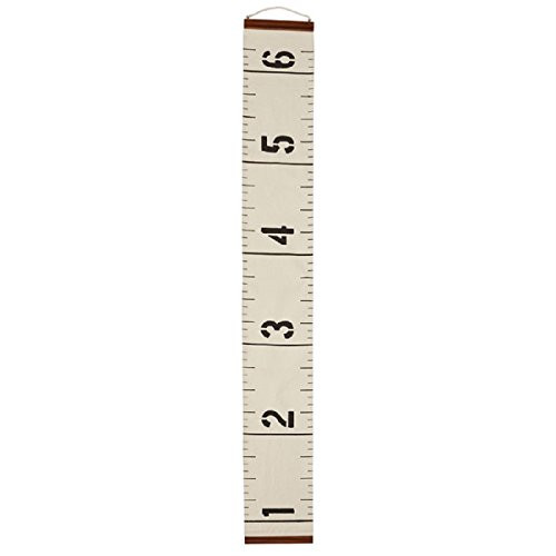 Mud Pie Canvas Ruler Growth Chart