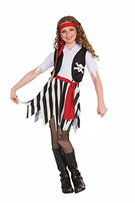 Forum Novelties Little Lady Buccaneer Costume, Child Small Forum Novelties Little Lady Buccaneer Costume, Child Small